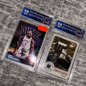 Zion Williamson Duke Trading Cards